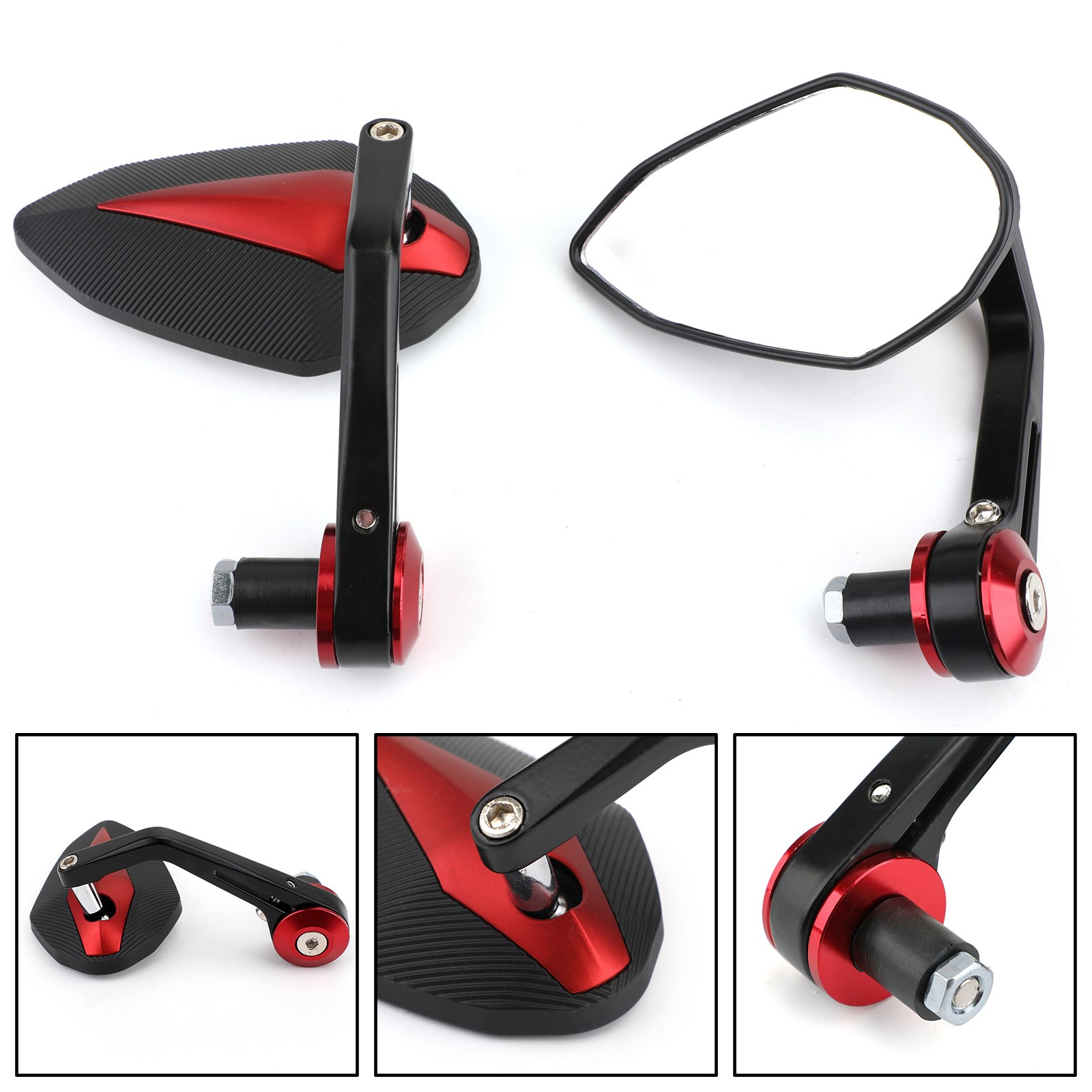 Mirror Extender Bar - Espejos Retrovisores para Manillar de Motocicleta