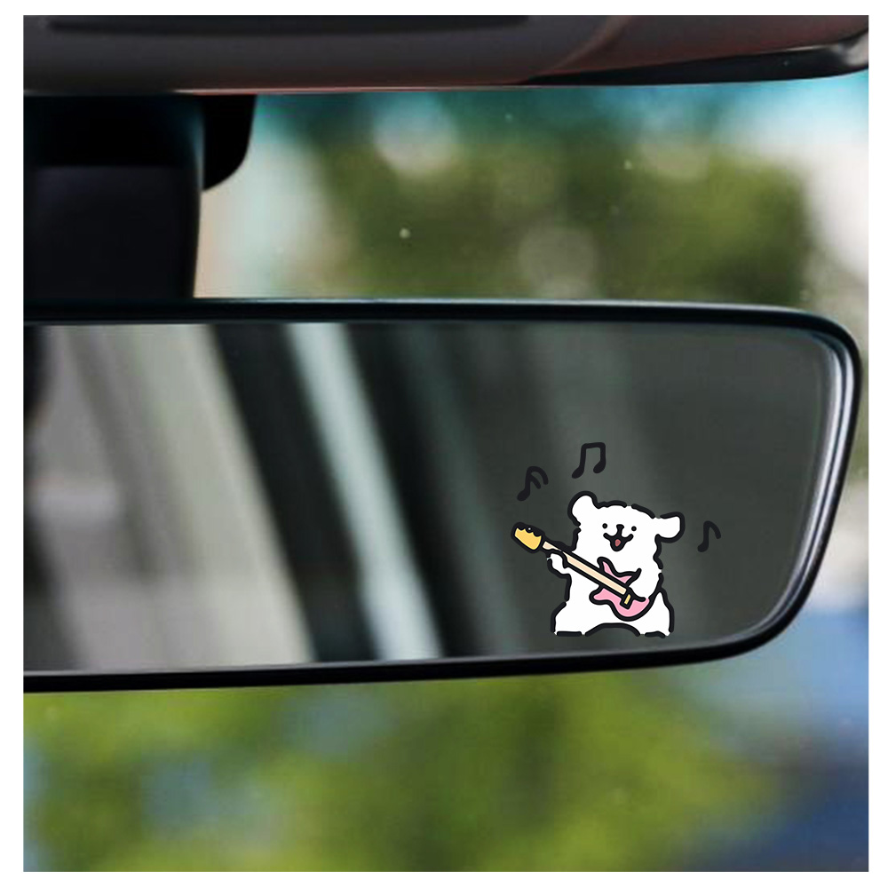 Motorcycle Gear Dogs - Pegatina personalizada para parabrisas de coche,
