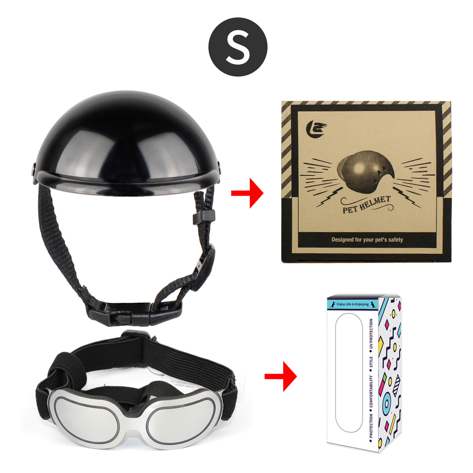Accesorios para Mascotas, Incl - Motorcycle Gear Dogs reseña y precio