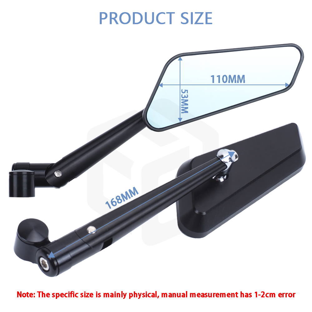 Espejos retrovisores para moto - Mirror Extender Bar reseña y precio