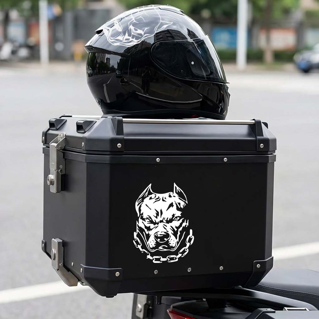 Juego de 2 Pegatinas Multicolo - Motorcycle Gear Dogs reseña y precio