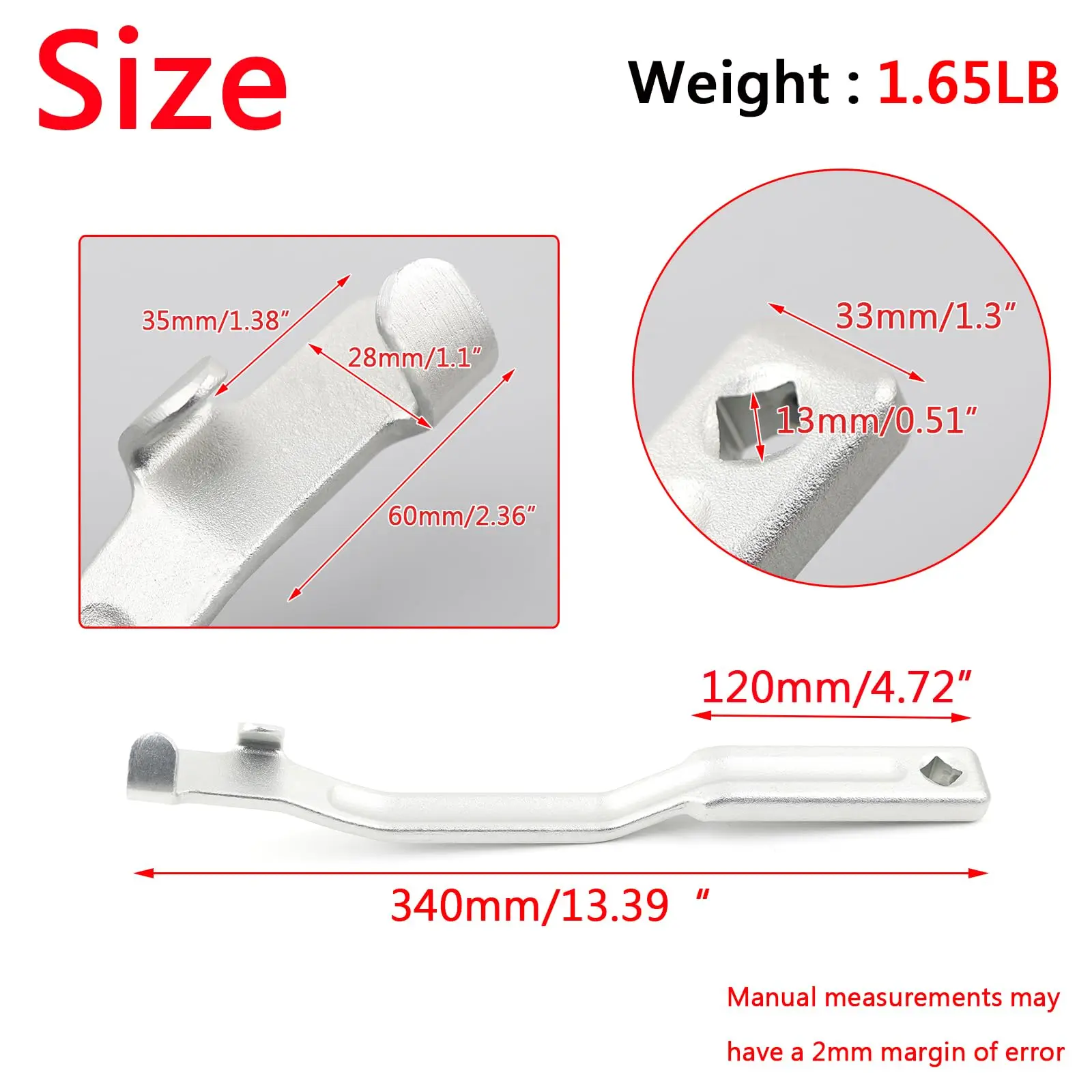 Adaptador Extensor de Llave Un - Mirror Extender Bar reseña y precio