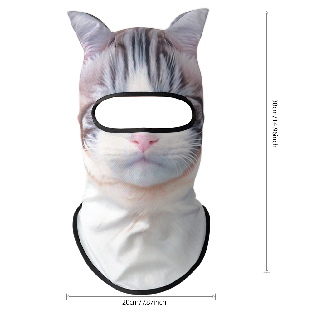 Máscara Facial 3D con Diseño d - Motorcycle Gear Dogs reseña y precio