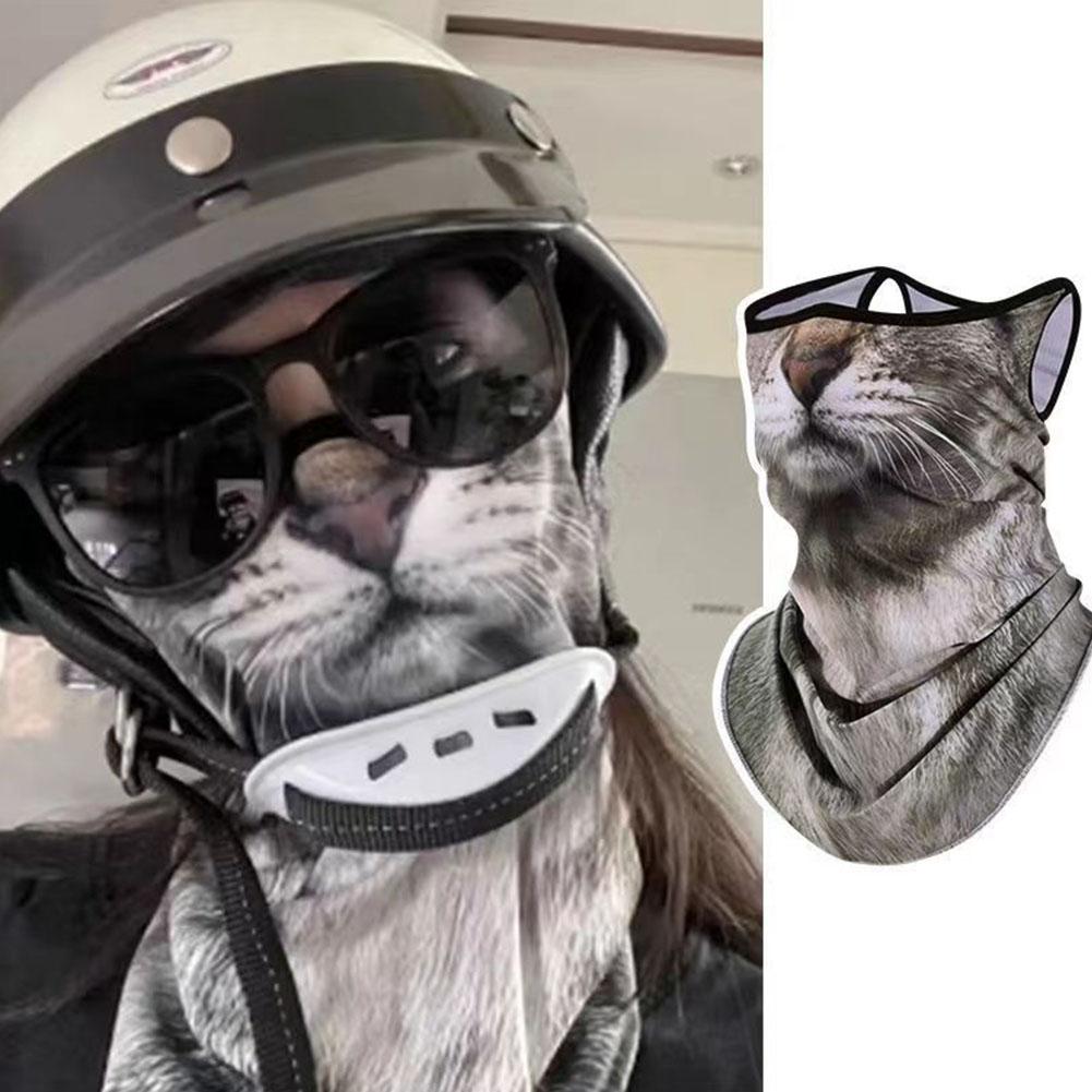 Pasamontañas de animales 3D pa - Motorcycle Gear Dogs reseña y precio