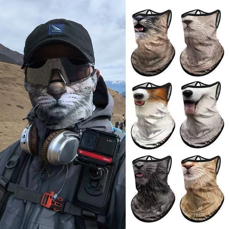 Pasamontañas 3d con bonito Ani - Motorcycle Gear Dogs reseña y precio