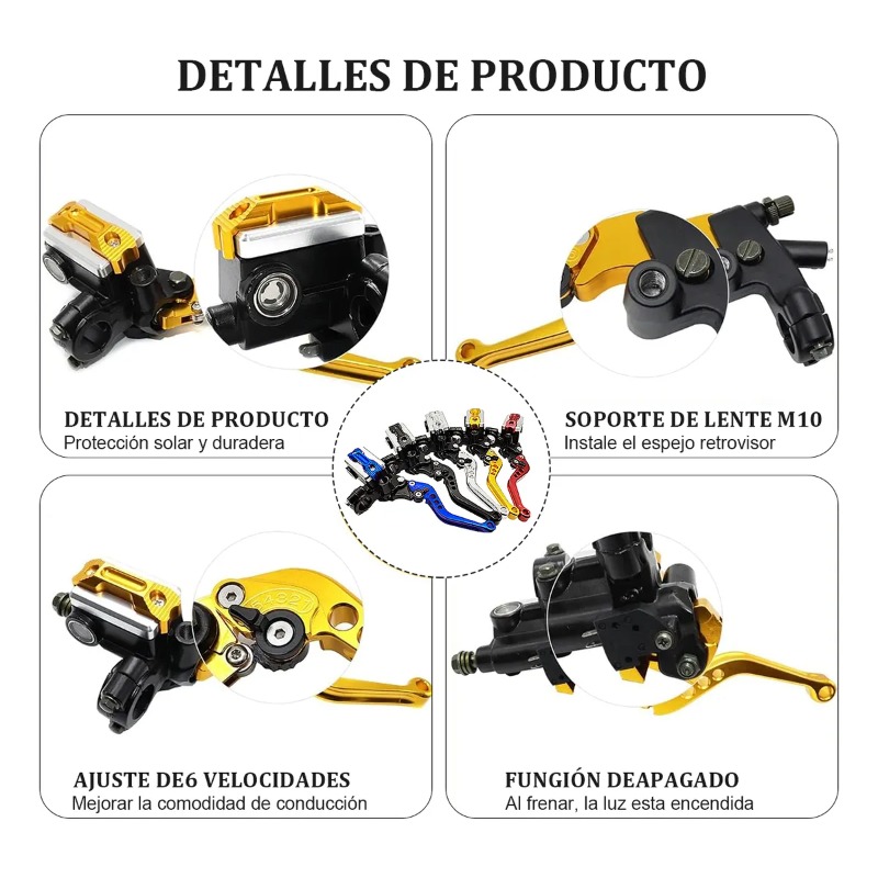 Manija de embrague izquierda p - Gear Clutch Motorcycle reseña y precio