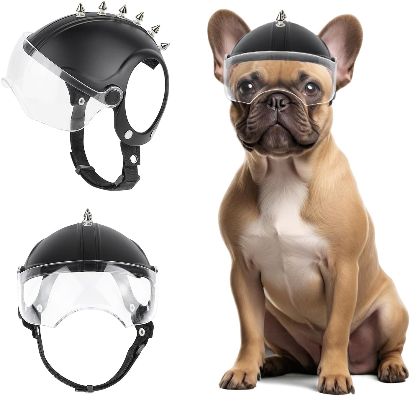 Casco para Perros Pequeños, Ca - Motorcycle Gear Dogs reseña y precio