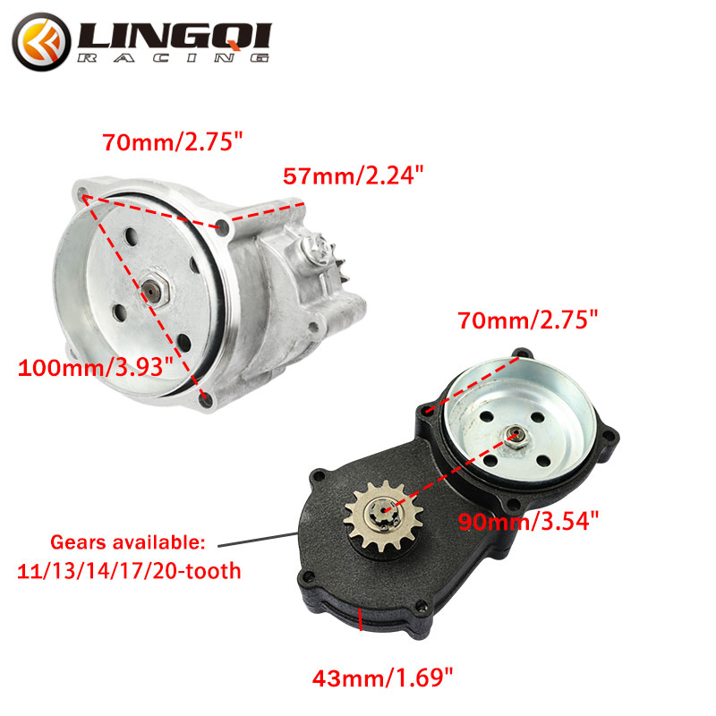LINGQI-piñón de cadena de embr - Gear Clutch Motorcycle reseña y precio